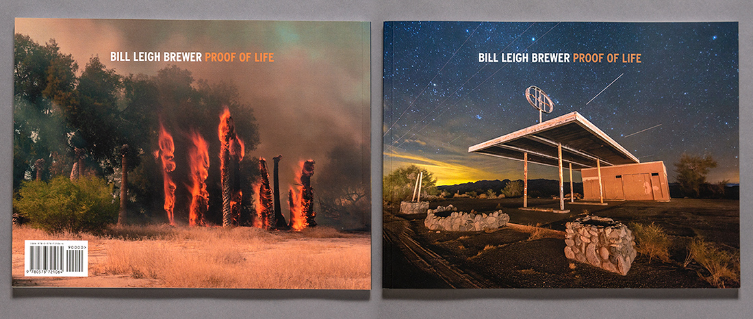 Bill Leigh Brewer: Proof of Life, front and back covers