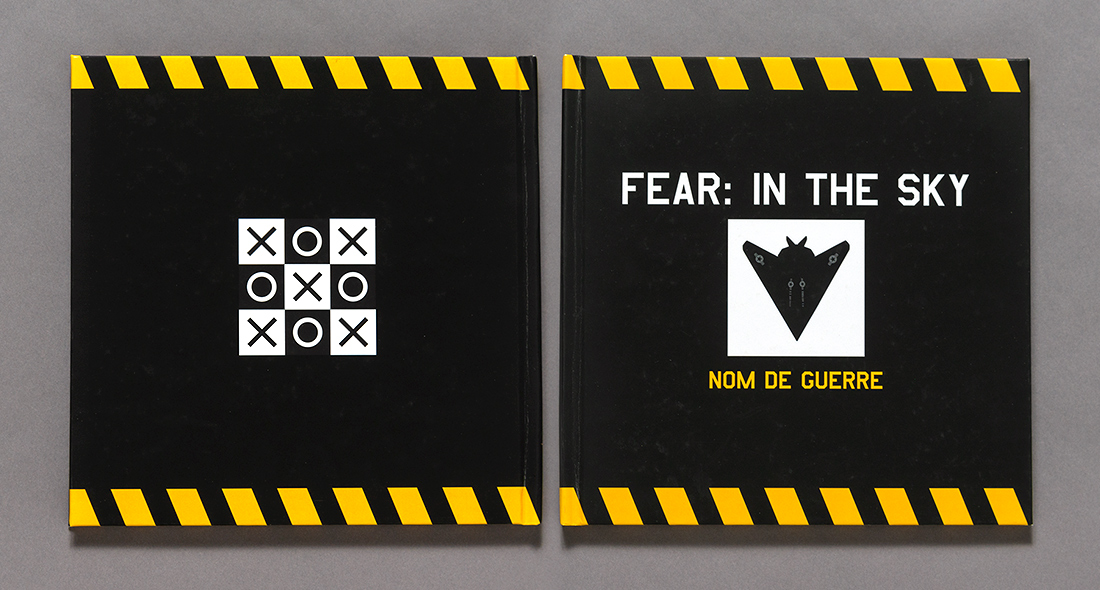 FEAR: IN THE SKY, front and back covers